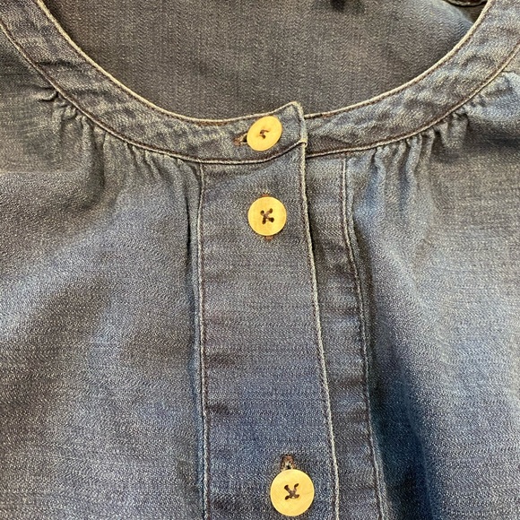 Massimo Dutti Navy Popover Blouse - Picture 12 of 12